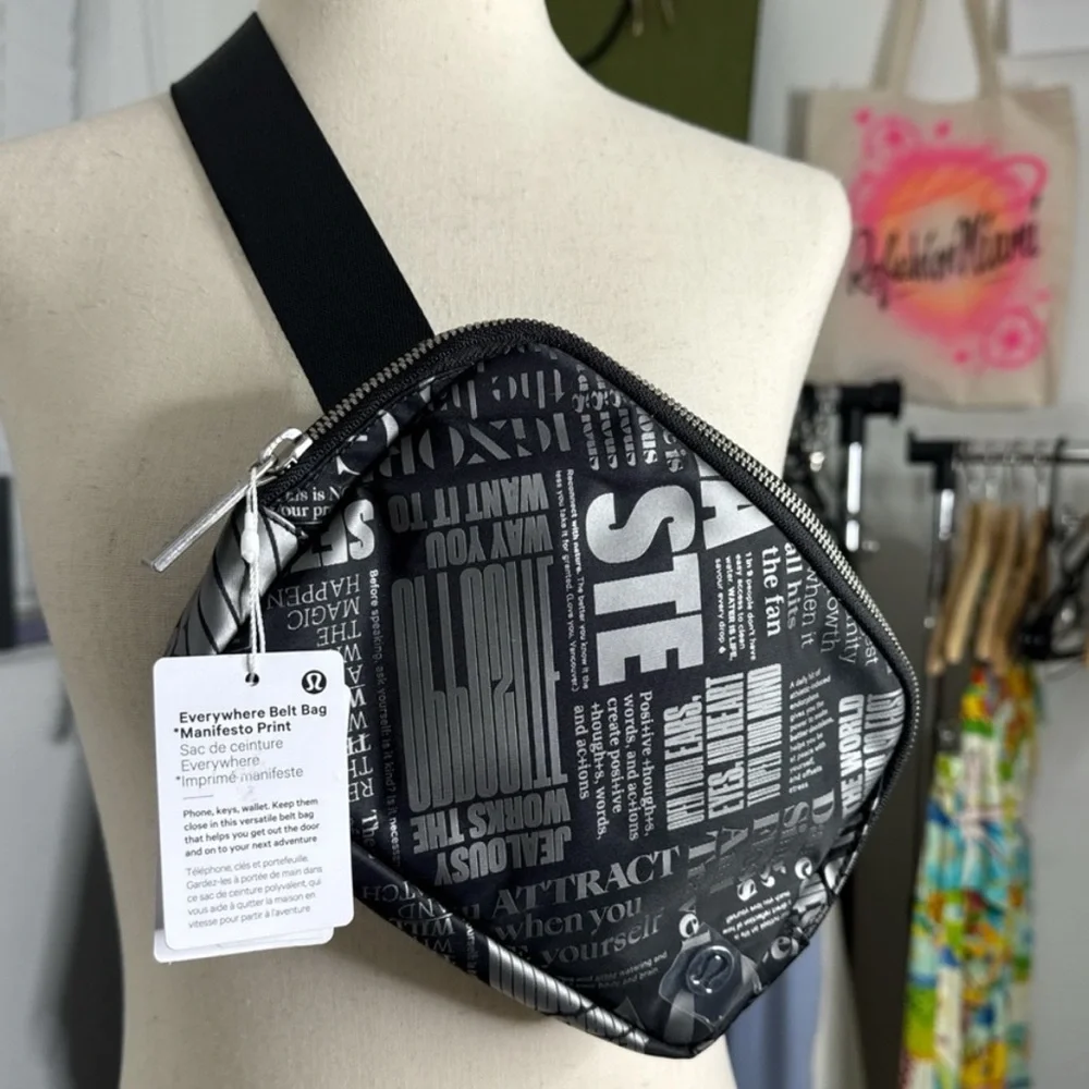 lululemon belt bag manifesto Everywhere 1L  TellurideFUEL Designed For On The Move Score the celeb-loved lululemon Everywhere
